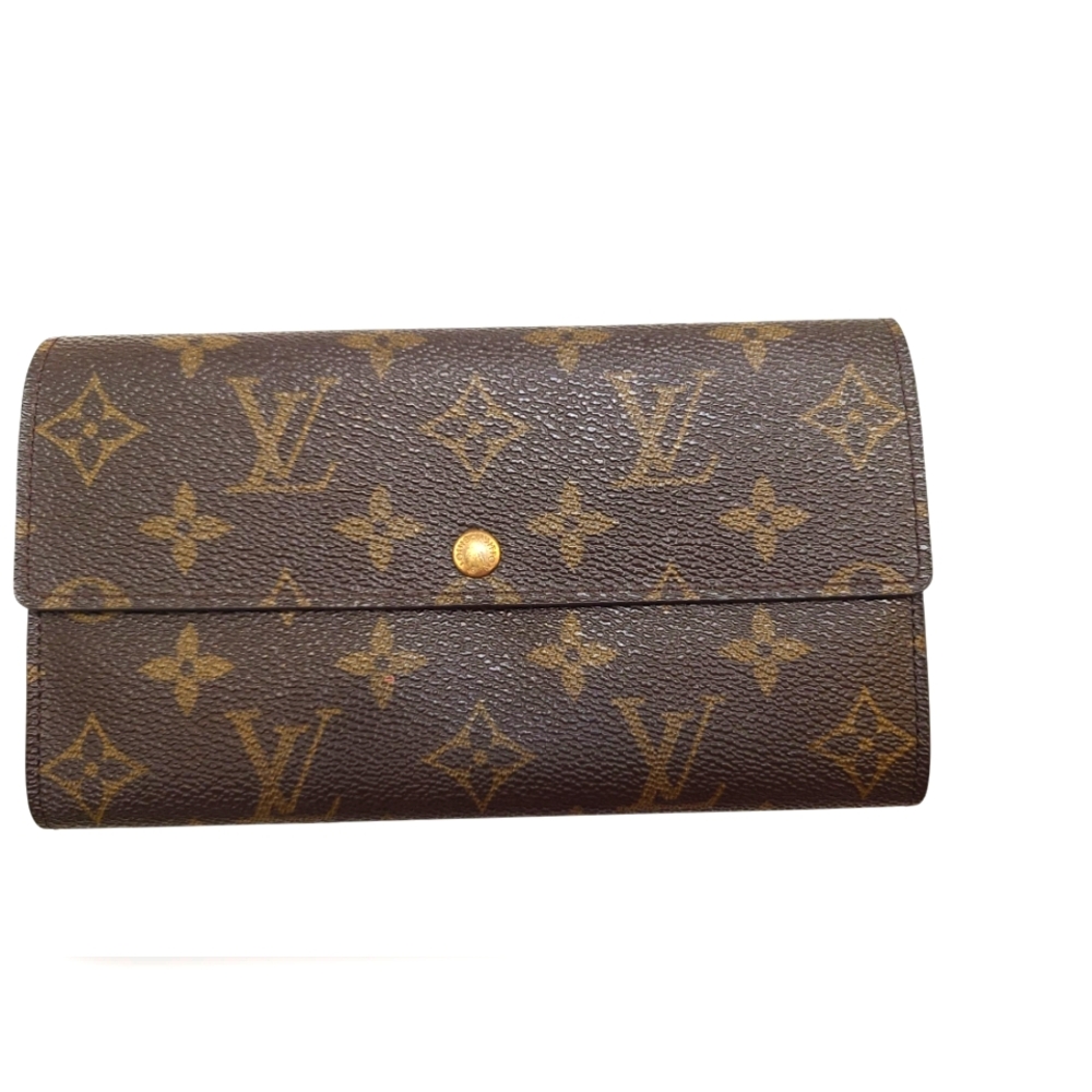 Louis Vuitton AUTHENTIC Porte Tresor Long Wallet CA0964